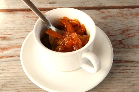 ריבת תפוזים מהירה במיקרוגל